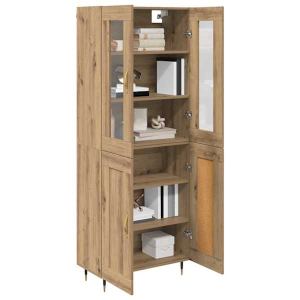 Kõrgushein 2 tk Käsitööpuu 69,5 × 34 × 180 cm Tehispuit