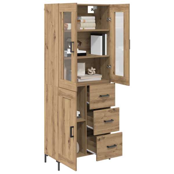 Kõrgushein 2 tk Käsitööpuu 69,5 × 34 × 180 cm Tehispuit