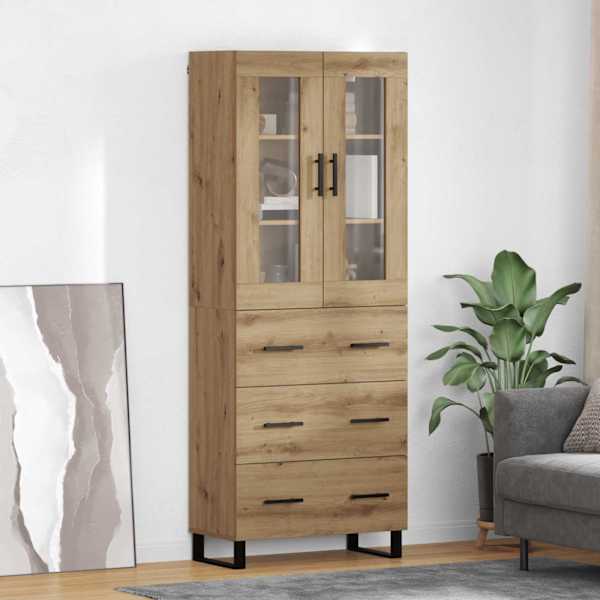 Kõrgushein 2 tk Käsitööpuu 69,5 × 34 × 180 cm Tehispuit
