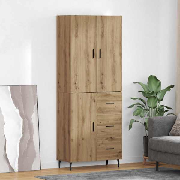 Kõrgushein 2 tk Käsitööpuu 69,5 × 34 × 180 cm Tehispuit