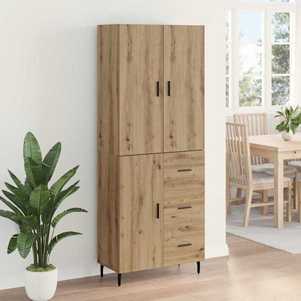 Kõrgushein 2 tk Käsitööpuu 69,5 × 34 × 180 cm Tehispuit