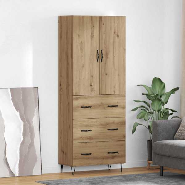 Kõrgushein 2 tk Käsitööpuu 69,5 × 34 × 180 cm Tehispuit
