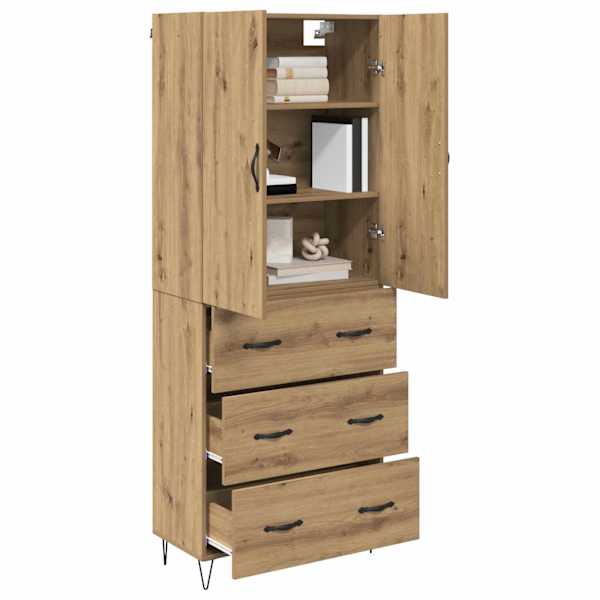 Kõrgushein 2 tk Käsitööpuu 69,5 × 34 × 180 cm Tehispuit