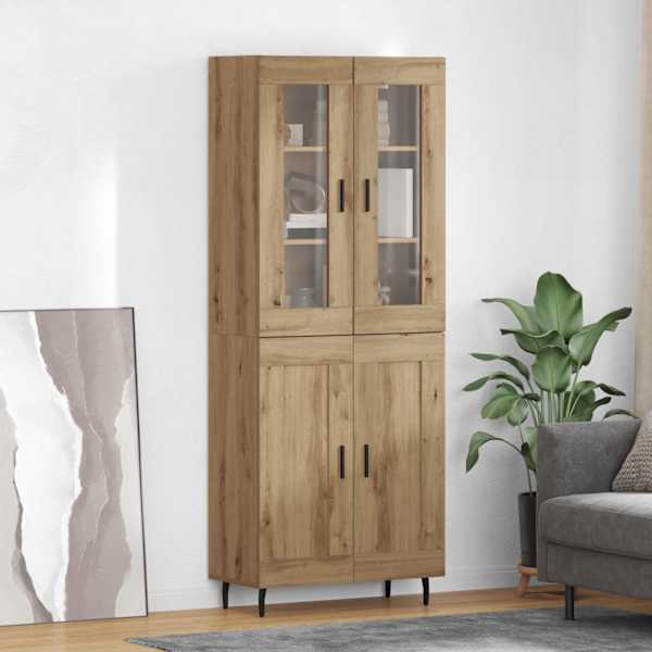 Kõrgushein 2 tk Käsitööpuu 69,5 × 34 × 180 cm Tehispuit