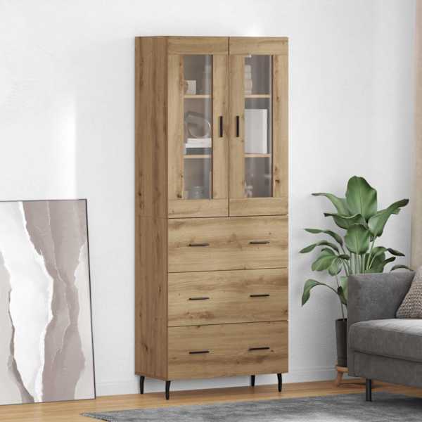 Kõrgushein 2 tk Käsitööpuu 69,5 × 34 × 180 cm Tehispuit