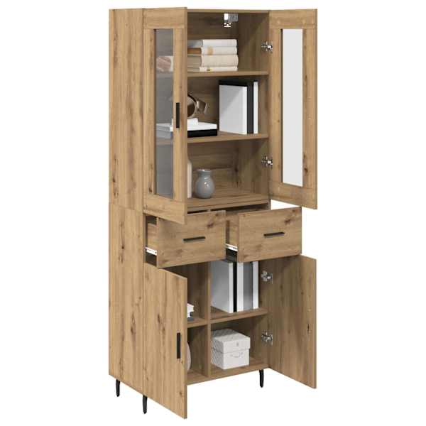 Kõrgushein 2 tk Käsitööpuu 69,5 × 34 × 180 cm Tehispuit