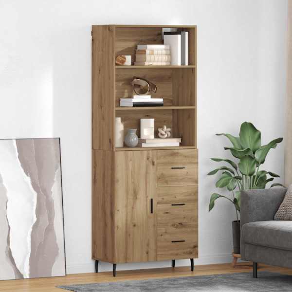 Kõrgushein 2 tk Käsitööpuu 69,5 × 32,5 × 180 cm Tehispuit