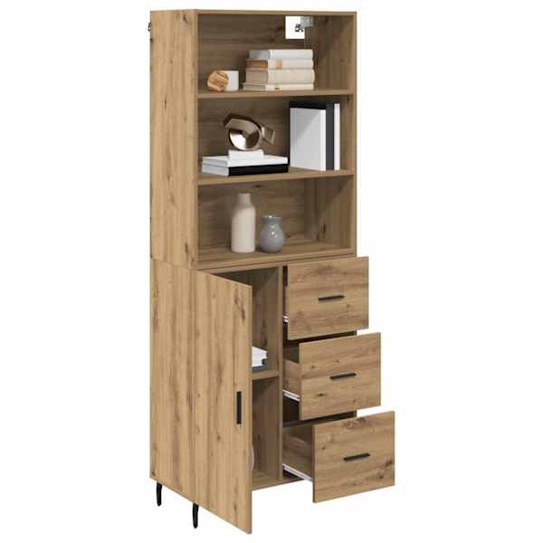 Kõrgushein 2 tk Käsitööpuu 69,5 × 32,5 × 180 cm Tehispuit