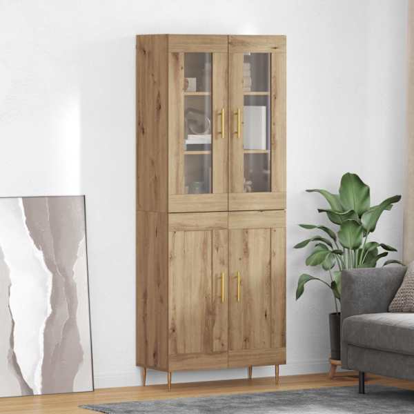 Kõrgushein 2 tk Käsitööpuu 69,5 × 34 × 180 cm Tehispuit