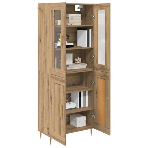 Kõrgushein 2 tk Käsitööpuu 69,5 × 34 × 180 cm Tehispuit