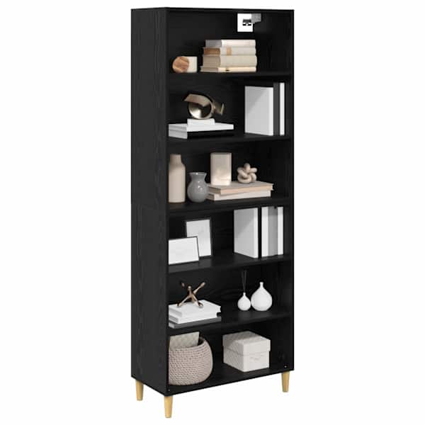 Kõrgushein Must tamm 69,5 × 32,5 × 180 cm Tehispuit