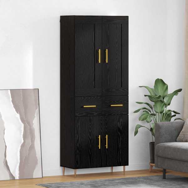 Kõrgushein Must tamm 69,5 × 34 × 180 cm Tehispuit
