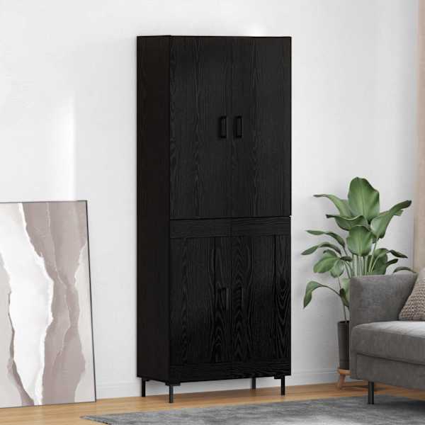 Kõrgushein Must tamm 69,5 × 34 × 180 cm Tehispuit
