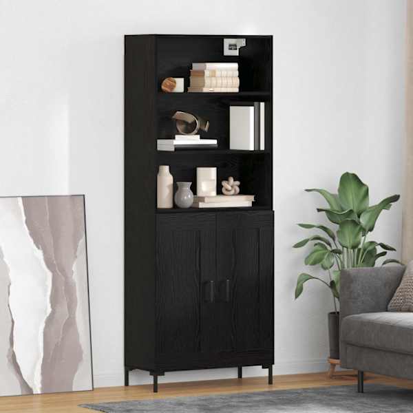 Kõrgushein Must tamm 69,5 × 34 × 180 cm Tehispuit