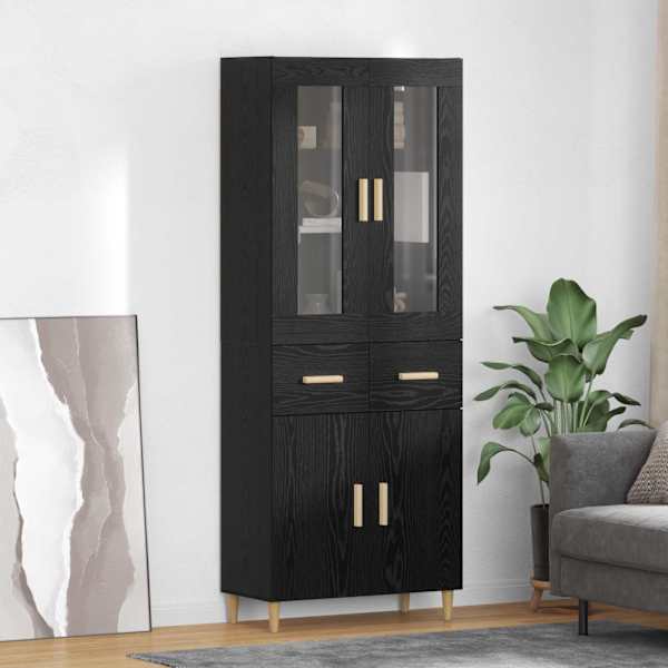 Kõrgushein Must tamm 69,5 × 34 × 180 cm Tehispuit