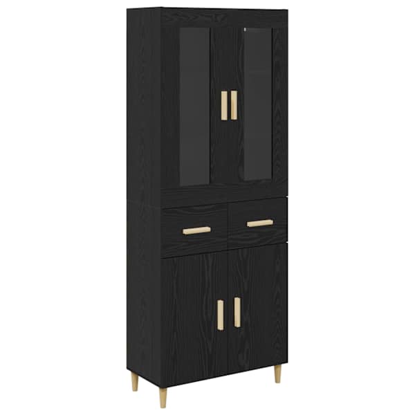 Kõrgushein Must tamm 69,5 × 34 × 180 cm Tehispuit