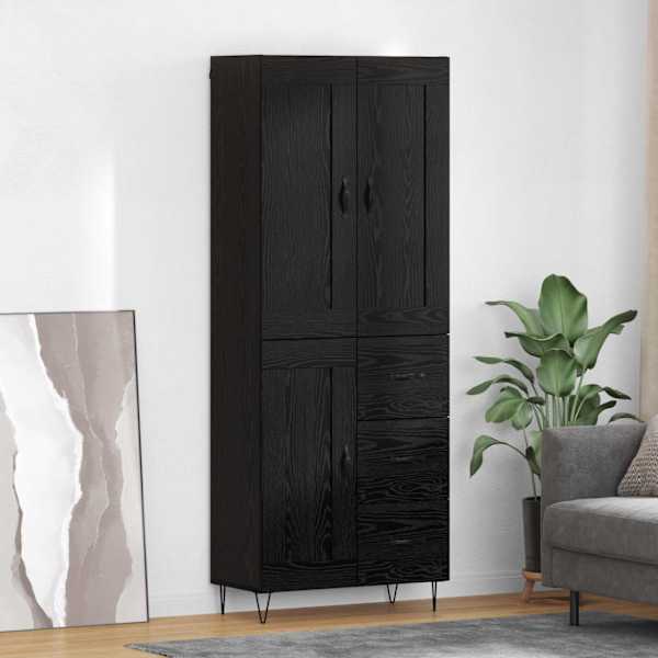 Kõrgushein Must tamm 69,5 × 34 × 180 cm Tehispuit