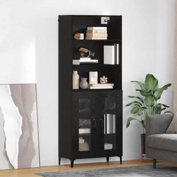 Kõrgushein Must tamm 69,5 × 34 × 180 cm Tehispuit