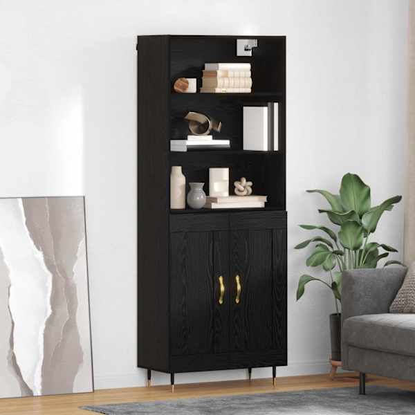 Kõrgushein Must tamm 69,5 × 34 × 180 cm Tehispuit