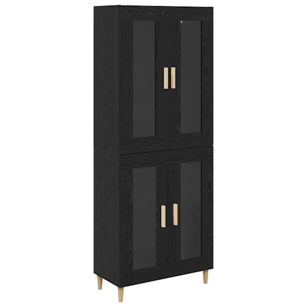 Kõrgushein Must tamm 69,5 × 34 × 180 cm Tehispuit