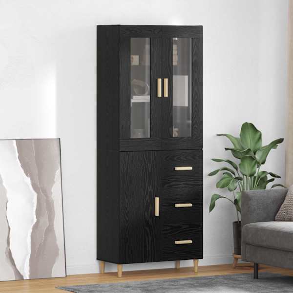 Kõrgushein Must tamm 69,5 × 34 × 180 cm Tehispuit