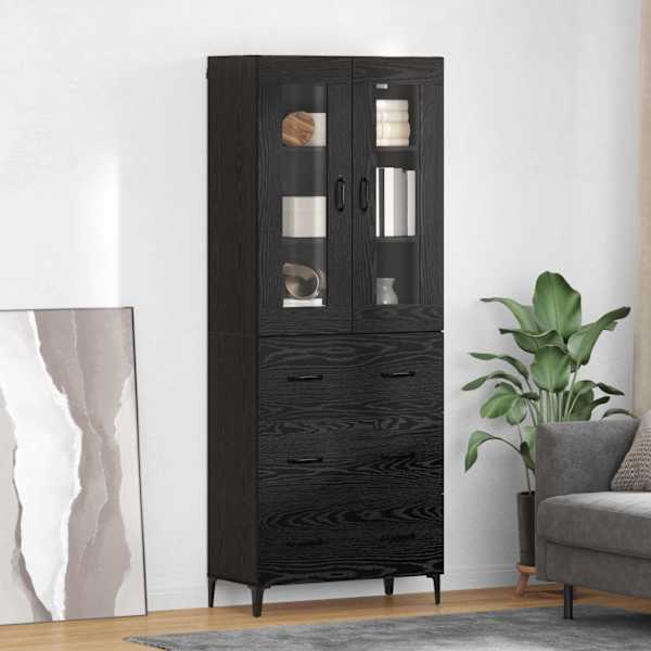 Kõrgushein Must tamm 69,5 × 34 × 180 cm Tehispuit
