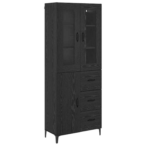 Kõrgushein Must tamm 69,5 × 34 × 180 cm Tehispuit