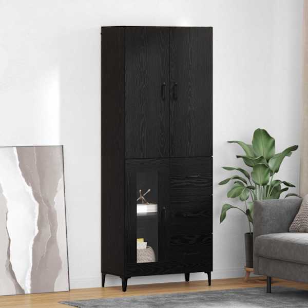 Kõrgushein Must tamm 69,5 × 34 × 180 cm Tehispuit