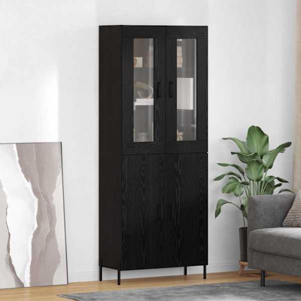 Kõrgushein Must tamm 69,5 × 34 × 180 cm Tehispuit
