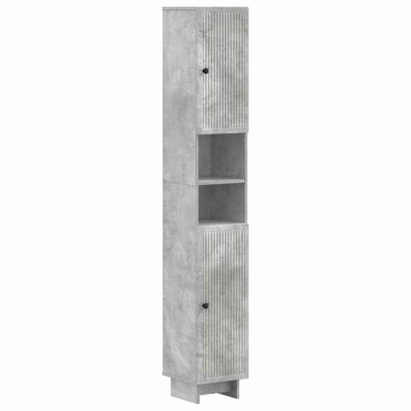 Vannitoa kapp avatud riiuliga EDE Betoonhall 30 × 31 × 190 cm