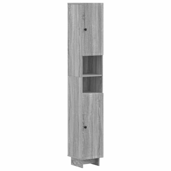 Vannitoa kapp avatud riiuliga EDE Hall Sonoma 30 × 31 × 190 cm