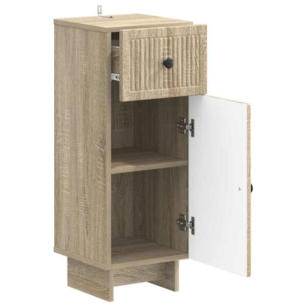 Vannitoa hoiukapp EDE Sonoma tamm 30 × 31 × 80 cm Tehispuit