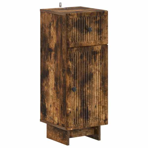 Vannitoa hoiukapp EDE Suitsutatud tamm 30 × 31 × 80 cm