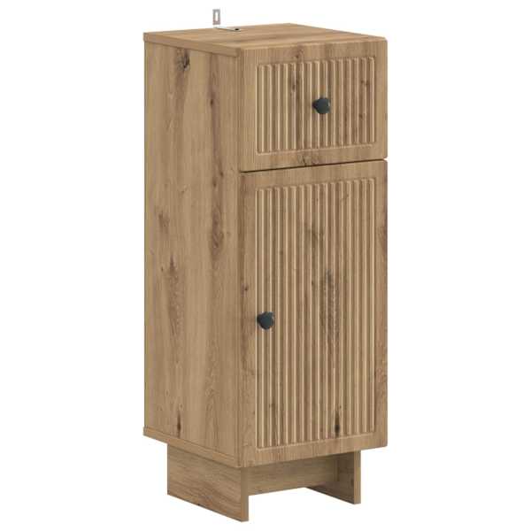 Vannitoa hoiukapp EDE Artisan tamm 30 × 31 × 80 cm Tehispuit