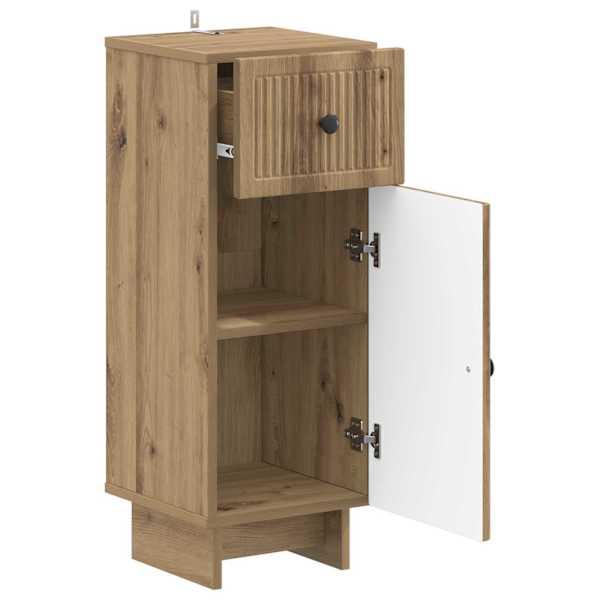 Vannitoa hoiukapp EDE Artisan tamm 30 × 31 × 80 cm Tehispuit