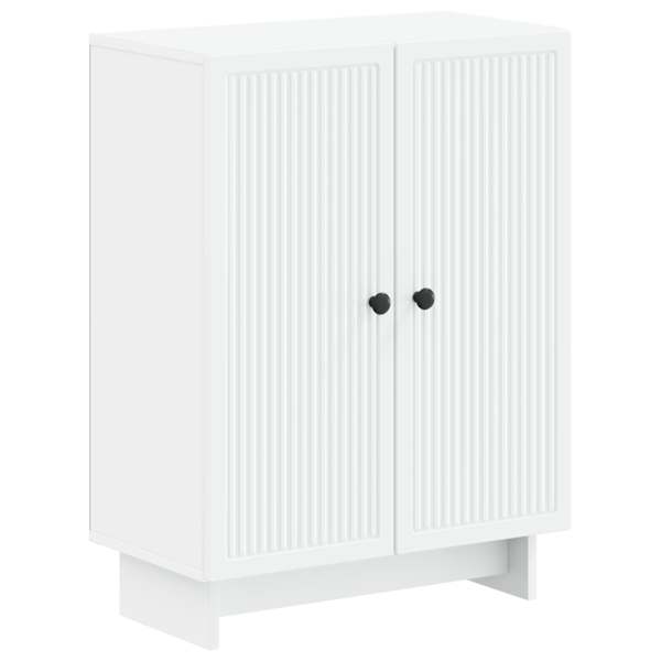 Vannitoa hoiukapp EDE Valge 59,5 × 31 × 80 cm Tehispuit