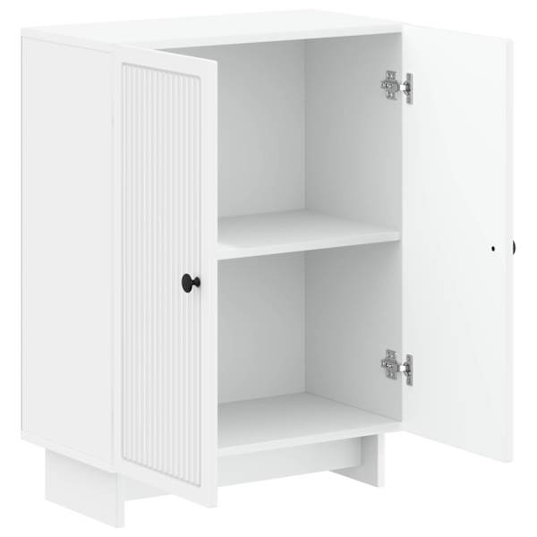 Vannitoa hoiukapp EDE Valge 59,5 × 31 × 80 cm Tehispuit