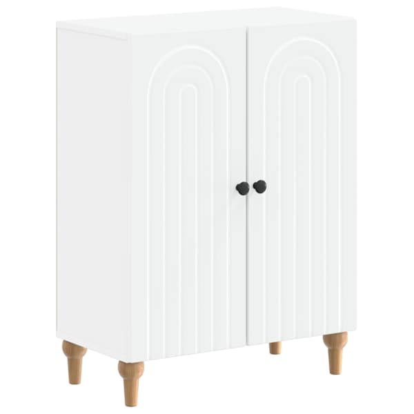 Vannitoa hoiukapp ALKMAAR Valge 59,5 × 31 × 80 cm Tehispuit