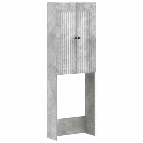 Tualettkabinet ALKMAAR Betoonhall 66 × 25,5 × 190 cm Tehispuit