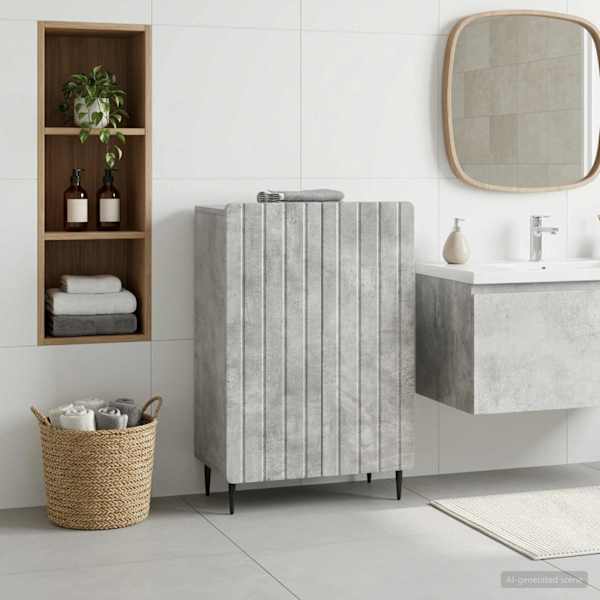Vannitoa hoiukapp ZWOLLE Betoonhall 59,5 × 31 × 79,5 cm