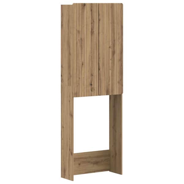 Tualettkabinet ZWOLLE Artisan tamm 66 × 25,5 × 190 cm Tehispuit