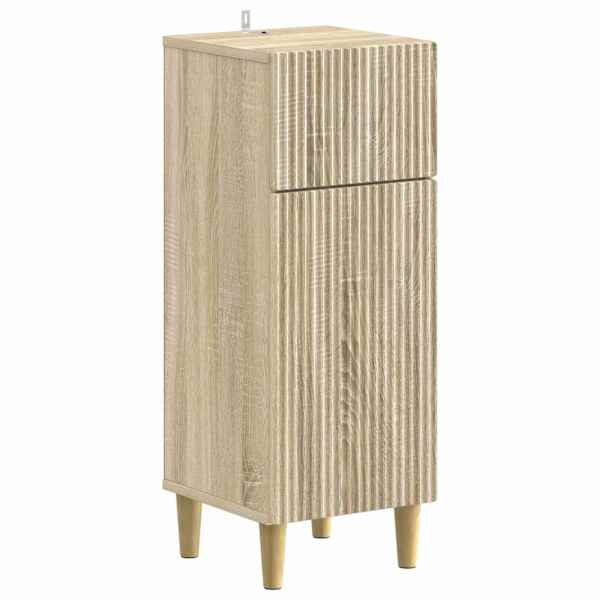 Vannitoa hoiukapp ARNHEM Sonoma tamm 30 × 31 × 80 cm Tehispuit