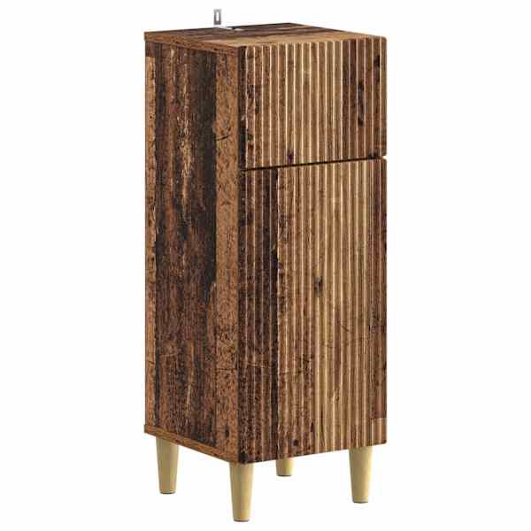 Vannitoa hoiukapp ARNHEM Vana puit 30 × 31 × 80 cm Tehispuit