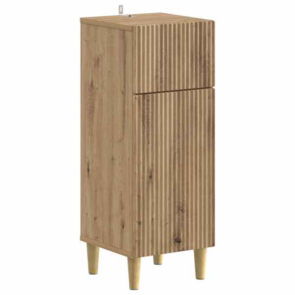 Vannitoa hoiukapp ARNHEM Artisan tamm 30 × 31 × 80 cm Tehispuit