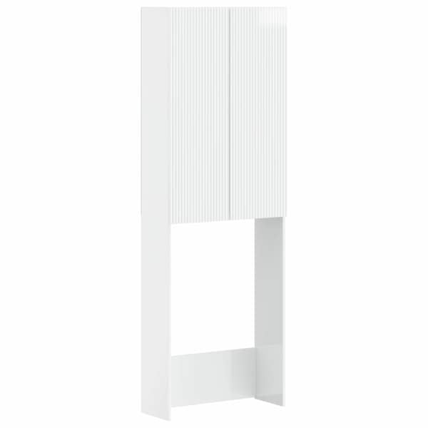 Tualettkabinet ARNHEM Kõrgläikega valge 66 × 25,5 × 190 cm