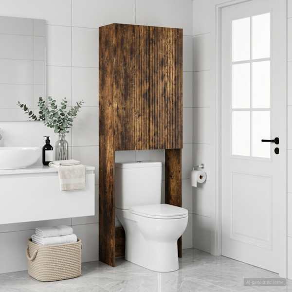 Tualettkabinet ARNHEM Suitsutatud tamm 66 × 25,5 × 190 cm