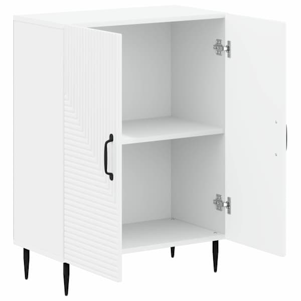 Vannitoa hoiukapp HAARLEM Valge 59,5 × 31 × 80 cm Tehispuit