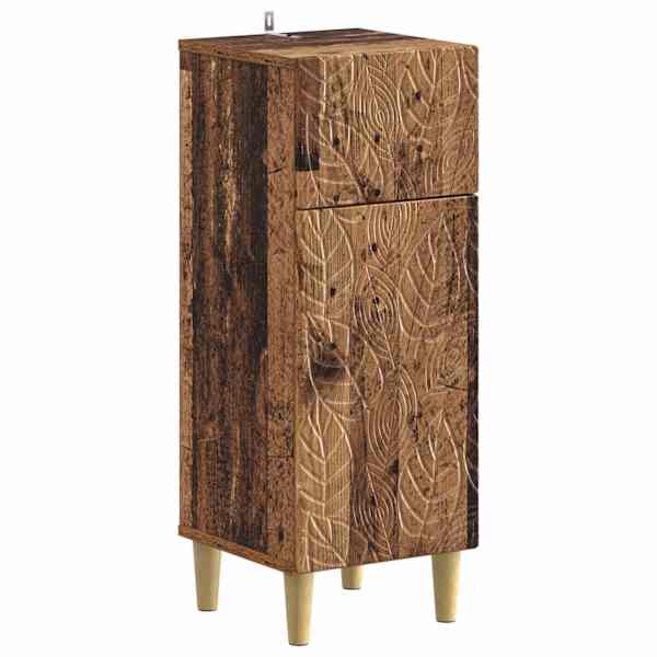 Vannitoa hoiukapp DELFT Vana puit 30 × 31 × 80 cm Tehispuit