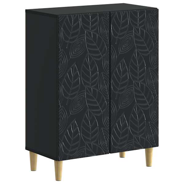 Vannitoa hoiukapp DELFT Must 59,5 × 31 × 80 cm Tehispuit