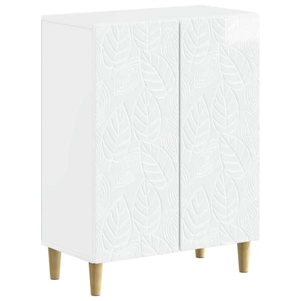 Vannitoa hoiukapp DELFT Kõrgläikega valge 59,5 × 31 × 80 cm